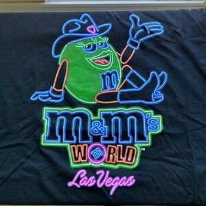M&M Las Vegas glow in the dark top